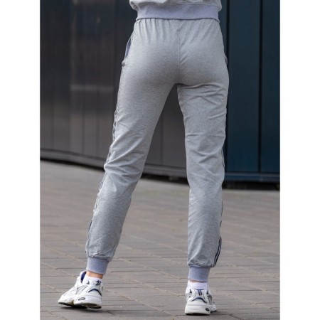 Female ishomine is a suit, size 50, gray color, red color-4