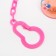 Holder for the nipple - dummy "Trend. Paws ", on a chain, species mix