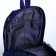 Baby backpack on lightning, 2 external pockets, blue color