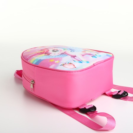 Baby backpack on lightning, "chosen", pink color-2