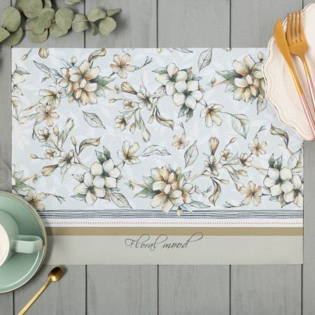 Napkin on the table "Floral Mood" 30x40cm, 100% p/e, oxford 420 g/m2