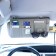 Organizer in the sun visor, 30 × 14.5 cm, gray