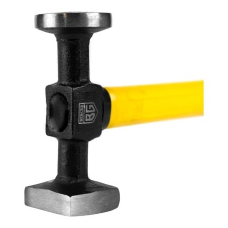 Richthoe hammer Berger BG1521, forged, Fiberglass handle, 540 g-4