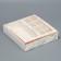 Box for 8 sweets and chocolate with cells, confectionery packaging, “marble” 18 x 18 x 4 cm