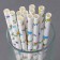 Pipe for cocktail "Flowerers", set of 12 pcs.