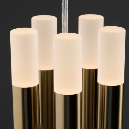 Suspended lamp Freya Fr6130PL-L30B WANDS, 650X650X250 mm, LED, 25W, 1400LM, 3000K, brass color-2