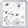 Tattoo on the body black "spiders and web" mix 10x21 cm