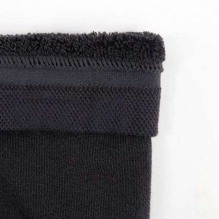 Leggings of children's terry, dark gray color, height 122-128-2