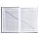 The diary is half-dantered for 4 years A5, 192 sheets, solid cover, silk, gray-blue