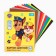 Cardboard color, A4, 10 sheets, 10 colors, non -unilateral, in a folder, 220 g/m², puppy patrol