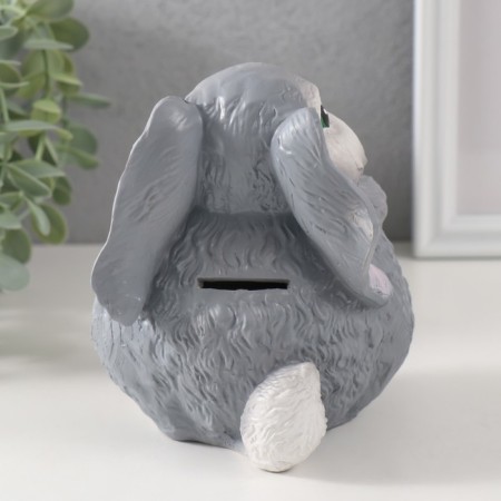 The piggy bank "Rabbit with carrots", 12 cm-3