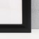 Photo frame Plastic "Mira" 30x40 cm 277 Black (plastic screen)