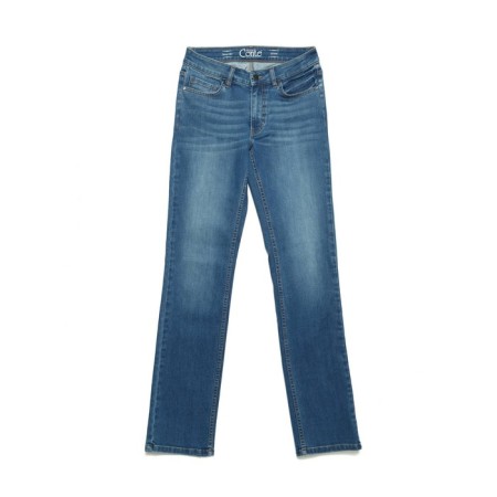 Women's jeans Conte Elegant Straight, Size S, MID STONE color-2