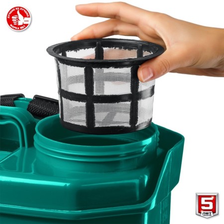 Sprayer battery. Zubble OPS-12, 12 V, 8 Ah, lead-acid, 3.1 l/min, 1.5-4 bar, 12l-10