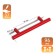Cappio rating pen, lightweight, d = 12 mm, m/o 96 mm, red color