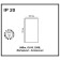Over lamp, 50W GU10, white color