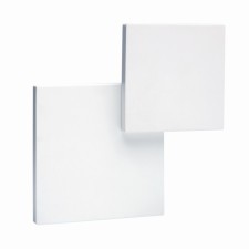 Wall lamp Mantra Tahiti, LED, 450LM, 3000K, 145x50x145 mm, matte white color
