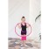 Broke for rhythmic gymnastics Grace Dance, professional, d = 90 cm, raspberry color