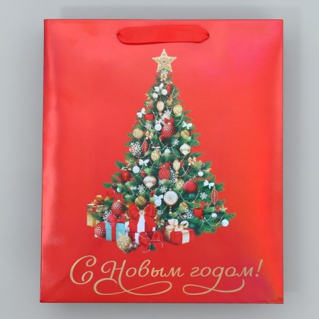 Laminated vertical “New Year tree”, Ml 23 x 27 x 11.5 cm, New Year-6
