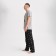 Pajama men's kaftan "morning" size 50, gray/black