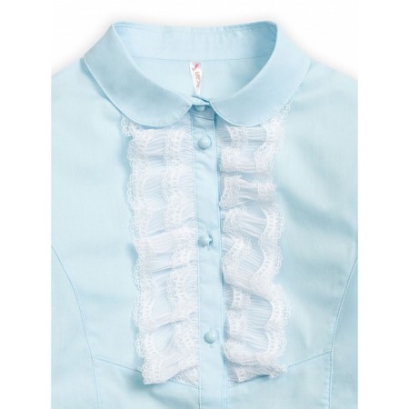 Blouse for girls, height 146 cm, blue color-2