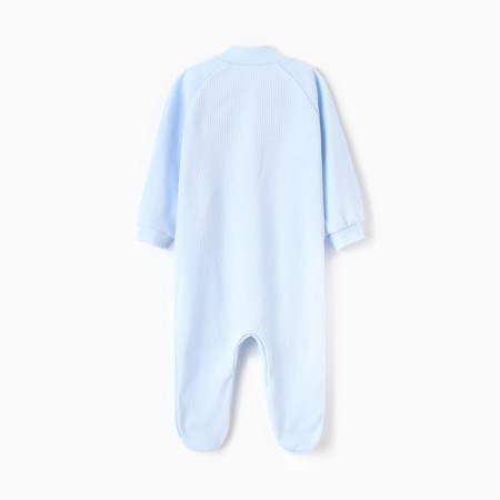 Combineson children with closed legs, blue color, height 56-4