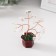 Bonsai souvenir "Cash tree with rock crystal" 12 pcs 8x3x3.2 cm