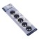 Globus boards 30 mm, 5 pieces, black, in a blister