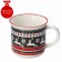 Porcelain shade mug "New Year. Deer ", 380 ml