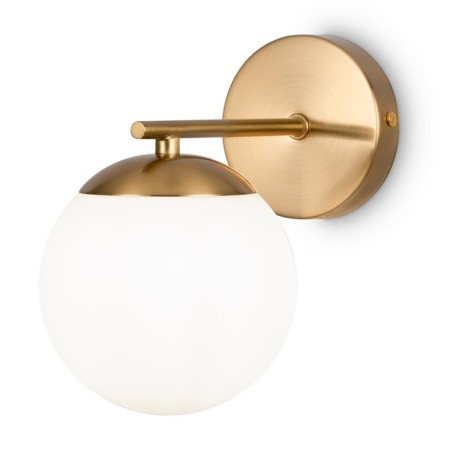 Bra Freya Fr5230WL-01BS Marble, 210x210x200 mm, E27, 1x60W, brass color-4