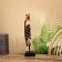 Mask "Zebra" on a stand, Albezia 40 cm