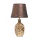 Lamp table ceramics "Flowers" bronze, rhinestones E14 40W 38x20x20 cm
