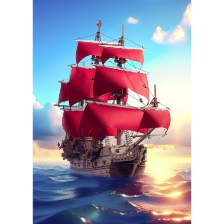 Model Model from wood Lemmo “Ship. Morning Star"-10