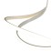 Suspended chandelier Mantra Nur, Led, 4000lm, 2800k, 640 mm, white color
