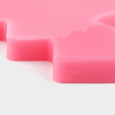 Mold "Flamingo", silicone, 14 × 12 × 1.5 cm, color mix-5