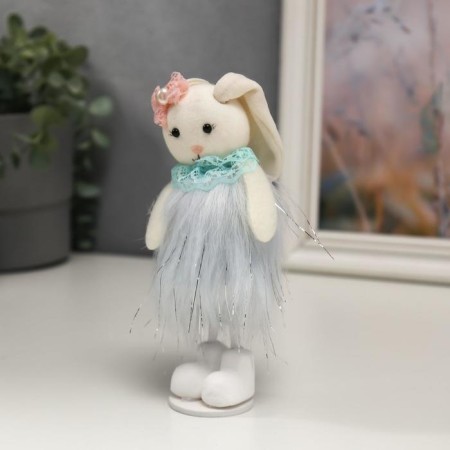 Souvenir Textile "Sweet bunny in a dress, with a bow on the head" MIX 15x6x4 cm-3