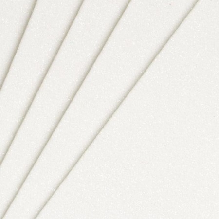 Foamiran "Snow White Glitter" 2 mm format A4 (set of 5 sheets)-3