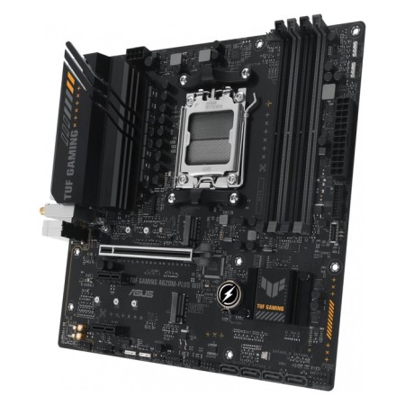 The ASUS TUF Gaming A620M-Plus WiFi Socketam5 AMD A620 4XDDR5 MATX AC`97 8ch (106498-3