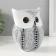 Souvenir Polystone "Filin - Points" White 13x15 cm