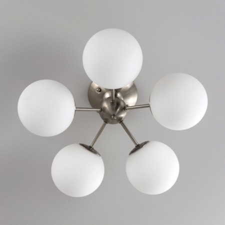 Cutilux “Tommy” chandelier CL102154 52x52x24.5 cm, 5x40W, E14, gray color-7