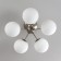 Cutilux “Tommy” chandelier CL102154 52x52x24.5 cm, 5x40W, E14, gray color