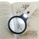 Lupa for reading with two lenses 6902, 3x, d = 75 mm, 20x, d = 22 mm, LED backlight