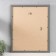 Photo frame Plastic "Mira" 40x50 cm walnut (plastic screen)