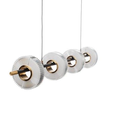 Lamp with PDD "Malmo" LED 20W 3000-6000K black and gold 180x15x15-115 cm-10