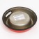 A bowl with a non -slip base is a rounded color with a pen, 710 ml, red