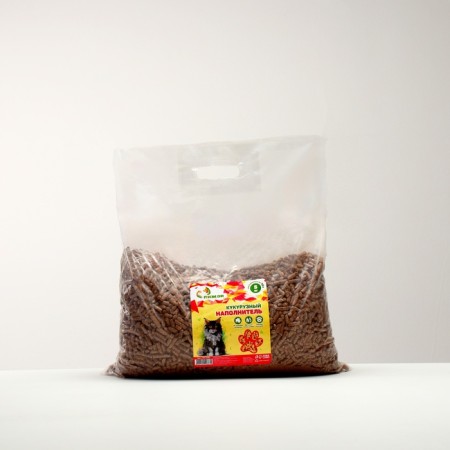 Filler corn granulate "Piggage", 5 kg absorption up to 10 liters