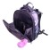School backpack 38 x 30 x 16 cm, ergonomic back, stavia "rabbit"