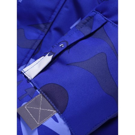 Ski costume for a boy, blue color, size 122-2