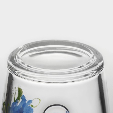 Glass Glass "Hydrangea", 300 ml-4