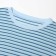 Longslewed female striped Mist ONESIZE, Blue